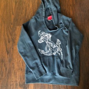 Sleeping giant Navy Blue hoodie